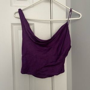 Purple Zara top